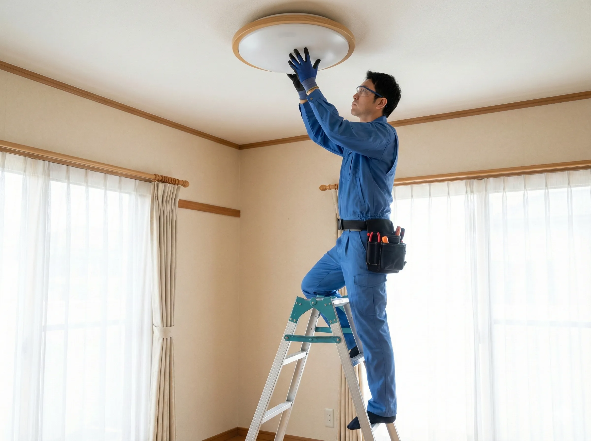 蛍光灯のLED照明への交換